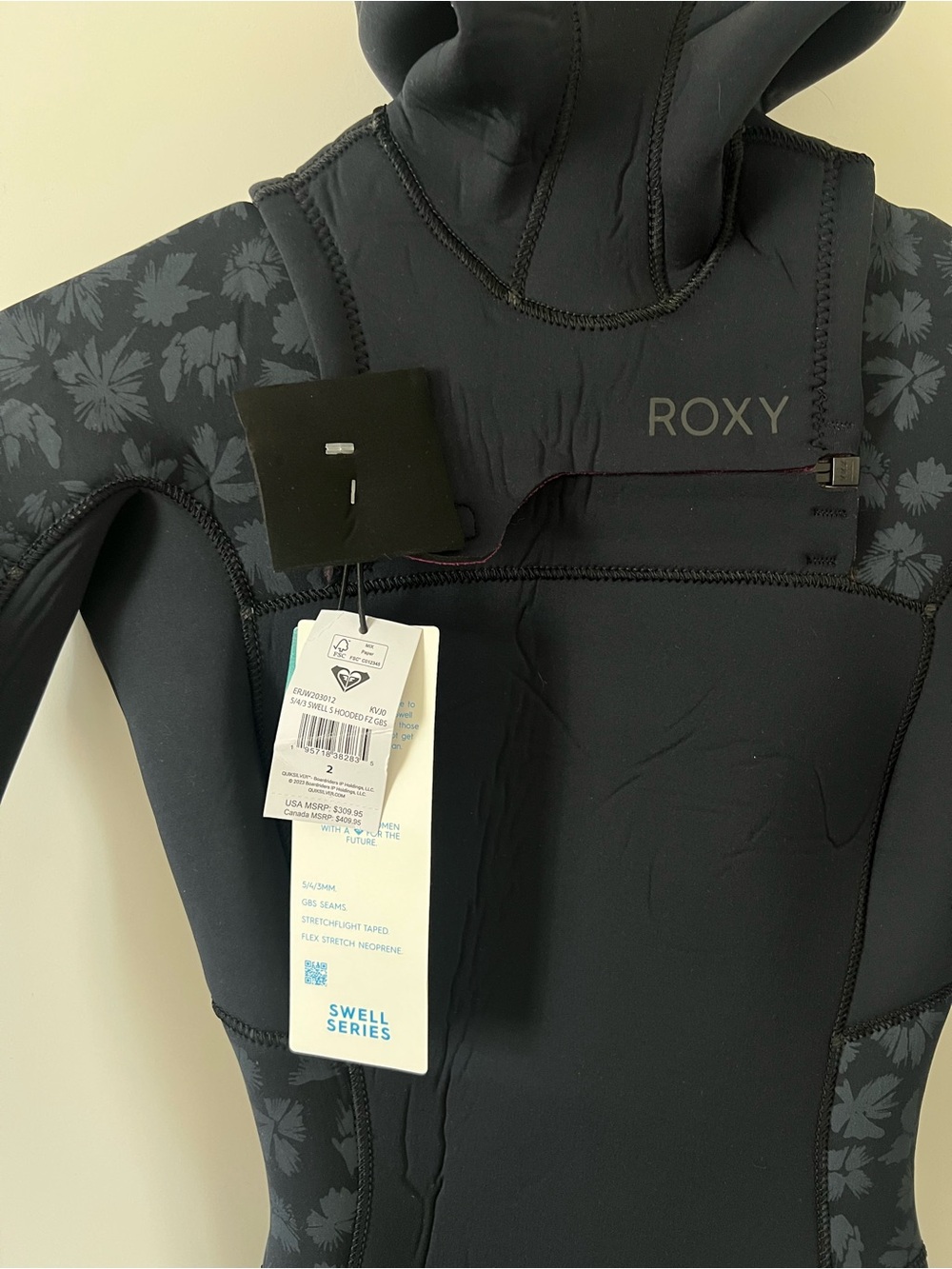 Roxy Hooded Wetsuit 5/4/3mm - Picture 2 of 11